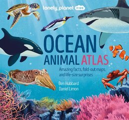 Lonely Planet Kids Ocean Animal Atlas kaina ir informacija | Knygos paaugliams ir jaunimui | pigu.lt