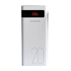 Romoss Sense 6PS+ Powerbank 20000mAh (white) цена и информация | Зарядные устройства Power bank | pigu.lt