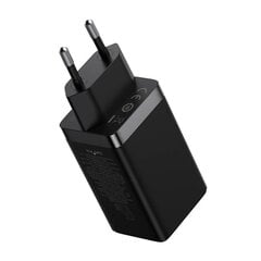 Baseus GaN5 Pro wall charger 2xUSB-C + USB, 65W kaina ir informacija | Krovikliai telefonams | pigu.lt