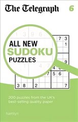 Telegraph All New Sudoku Puzzles 6 kaina ir informacija | Knygos apie sveiką gyvenseną ir mitybą | pigu.lt