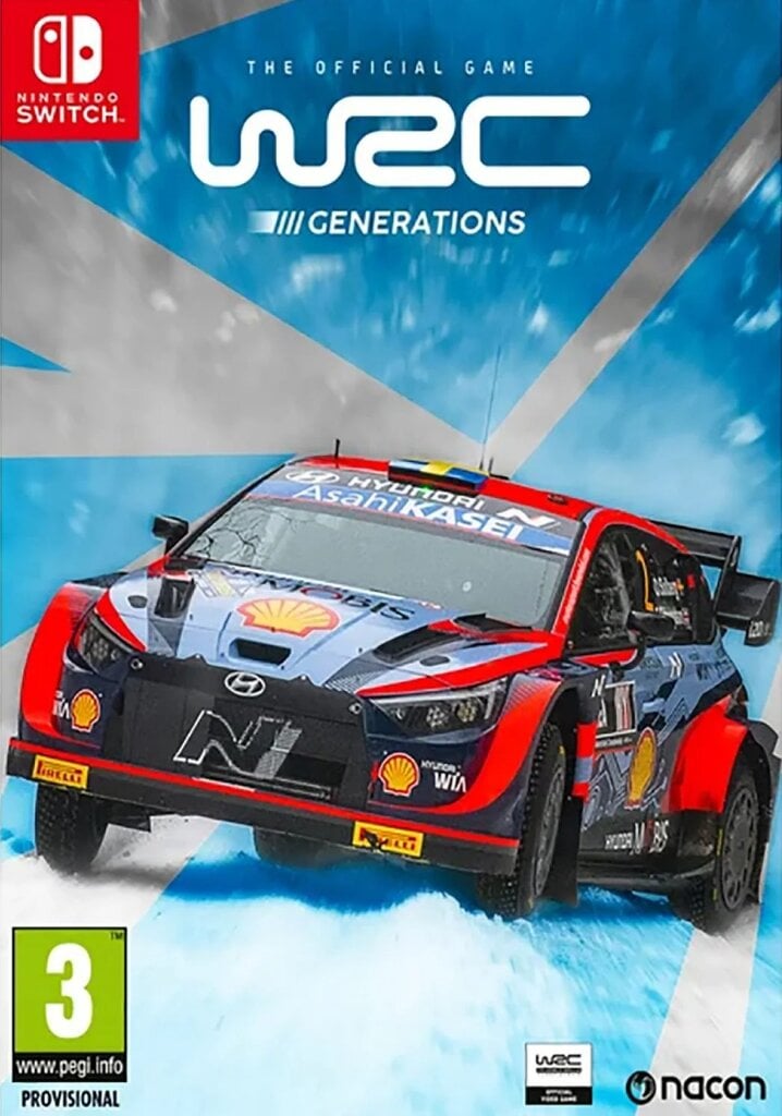 WRC Generations, Nintendo Switch kaina ir informacija | Kompiuteriniai žaidimai | pigu.lt