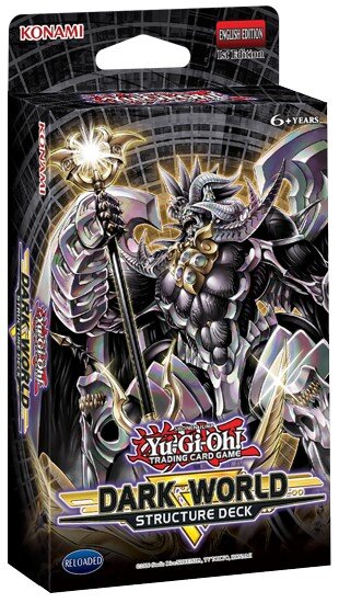 Stalo žaidimas Yu-Gi-Oh! TCG - Structure Deck - Dark World kaina ir informacija | Stalo žaidimai, galvosūkiai | pigu.lt