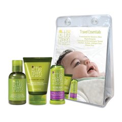 Plaukų ir kūno priežiūros rinkinys Little Green, 3 vnt. цена и информация | Косметика для мам и детей | pigu.lt