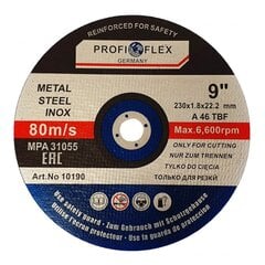 Pjovimo diskelis metalui 230*1,8mm, Profi -Flex kaina ir informacija | Mechaniniai įrankiai | pigu.lt