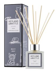 Namų kvapas su lazdelėmis Heyland & Whittle Whiff Away, 100 ml kaina ir informacija | Namų kvapai | pigu.lt