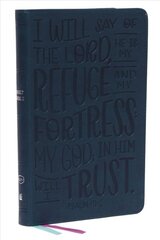 KJV, Thinline Youth Edition Bible, Verse Art Cover Collection, Leathersoft, Teal, Red Letter, Comfort Print: Holy Bible, King James Version цена и информация | Книги для подростков  | pigu.lt