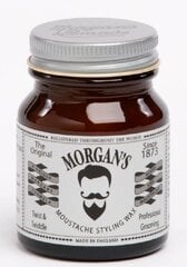 Vaškas ūsų formavimui Morgan’s Pomade, 50 g kaina ir informacija | Skutimosi priemonės ir kosmetika | pigu.lt