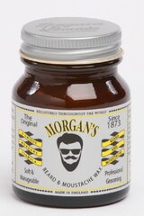 Vaškas barzdos ir ūsų formavimui Morgan’s Pomade, 50 g kaina ir informacija | Skutimosi priemonės ir kosmetika | pigu.lt