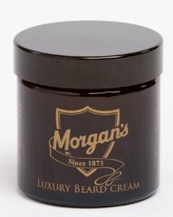 Barzdos ir ūsų kremas Morgan's Luxury Beard Cream, 60ml цена и информация | Косметика и средства для бритья | pigu.lt