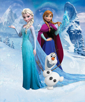 Fototapetai Disney Frozen цена и информация | Детские фотообои | pigu.lt