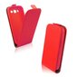 Atverčiamas dėklas Telone Flexi Slim Flip skirtas Sony Xperia Z3, Raudona kaina ir informacija | Telefono dėklai | pigu.lt