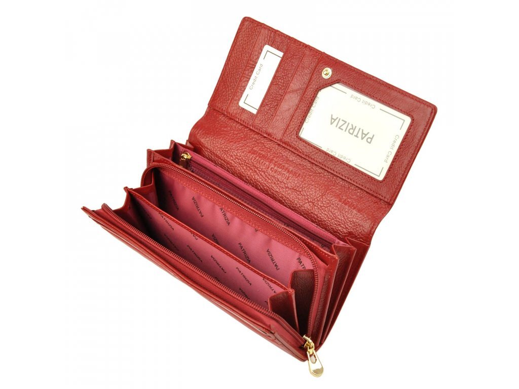 Moteriška odinė piniginė PATRIZIA IT-106 + dovanų maišelis kaina ir informacija | Piniginės, kortelių dėklai moterims | pigu.lt