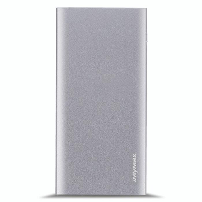 "iMYMAX Power Bank X10 Slim" 10.000 mAh sidabrinės spalvos цена и информация | Atsarginiai maitinimo šaltiniai (power bank) | pigu.lt