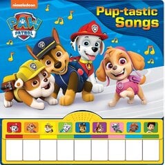 Paw Patrol Piano Board Mini Deluxe цена и информация | Книги для малышей | pigu.lt