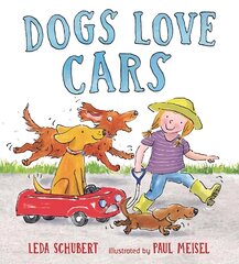 Dogs Love Cars цена и информация | Книги для малышей | pigu.lt