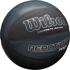 Баскетбольный мяч Wilson Reaction Pro Shadow, размер 7 цена и информация | Баскетбольные мячи | pigu.lt