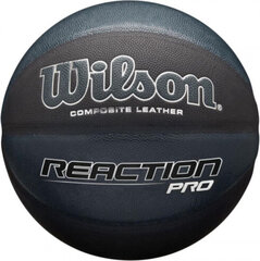 Баскетбольный мяч Wilson Reaction Pro Shadow, размер 7 цена и информация | Баскетбольные мячи | pigu.lt