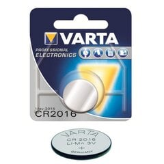Литиевая батарея для планшета Varta CR2016 Profesional Electronics 3В (1 шт.) цена и информация | Батарейки | pigu.lt