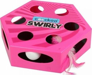 Žaislas katėms Coockoo Swirly, 20,4x6,8x23cm, rožinis kaina ir informacija | Žaislai katėms | pigu.lt