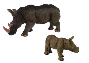 Набор из 2 фигурок носорогов цена и информация | Игрушки для мальчиков | pigu.lt