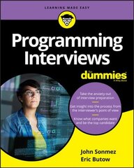 Programming Interviews For Dummies kaina ir informacija | Ekonomikos knygos | pigu.lt