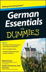 German Essentials For Dummies цена и информация | Пособия по изучению иностранных языков | pigu.lt