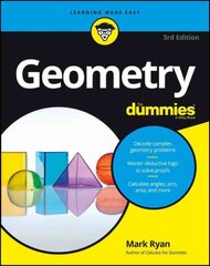 Geometry For Dummies 3e 3rd Edition kaina ir informacija | Ekonomikos knygos | pigu.lt