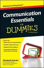 Communication Essentials For Dummies 2nd Revised edition цена и информация | Книги по экономике | pigu.lt