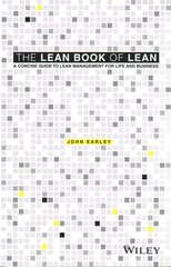 Lean Book of Lean - A Concise Guide to Lean Management for Life and Business: A Concise Guide to Lean Management for Life and Business kaina ir informacija | Ekonomikos knygos | pigu.lt