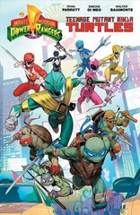 Mighty Morphin Power Rangers/Teenage Mutant Ninja Turtles цена и информация | Fantastinės, mistinės knygos | pigu.lt