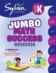 Kindergarten Jumbo Math Success Workbook: Activities, Exercises, and Tips to Help You Catch Up, Keep Up, and Get Ahead цена и информация | Книги для подростков и молодежи | pigu.lt