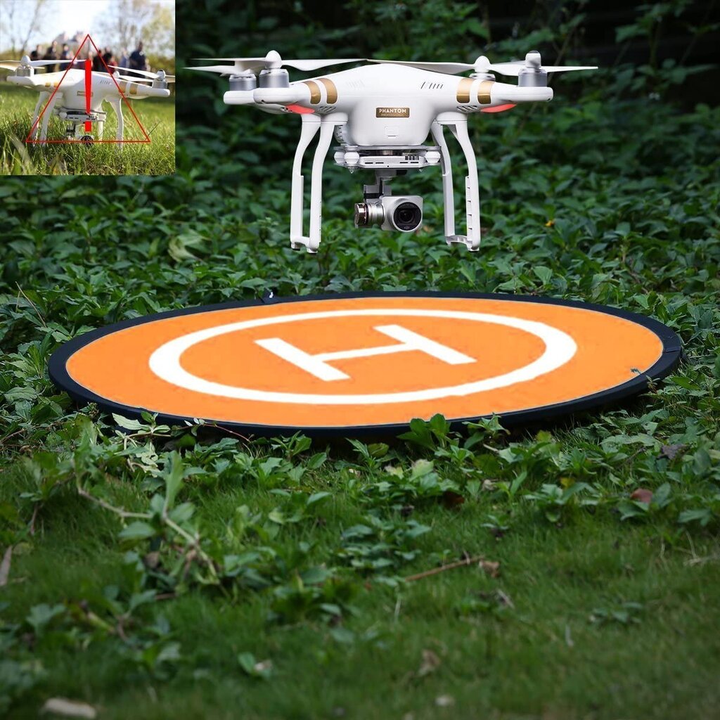 75 cm sulankstomas vandeniui atsparus kilimėlis DJI Phantom 2/3/4/4 PRO, DJI Inspire1/2, DJI Mavic PRO, 3Dr Solo dronui, 75 cm sulankstomas vandeniui atsparus kilimėlis DJI Phantom 2/3/4/4 PRO, DJI Inspire1/2, DJI Mavic PRO, 3Dr Solo dronui цена и информация | Išmanioji technika ir priedai | pigu.lt