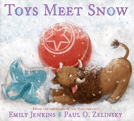 Toys Meet Snow: Being the Wintertime Adventures of a Curious Stuffed Buffalo, a Sensitive Plush Stingray, and a Book-loving Rubber Ball kaina ir informacija | Knygos mažiesiems | pigu.lt