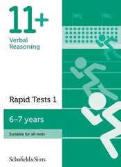 11plus Verbal Reasoning Rapid Tests Book 1: Year 2, Ages 6-7 2nd edition kaina ir informacija | Knygos paaugliams ir jaunimui | pigu.lt