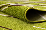 Rugsx ковровая дорожка Heat-Set Fryz Neli, зелёная, 60 см