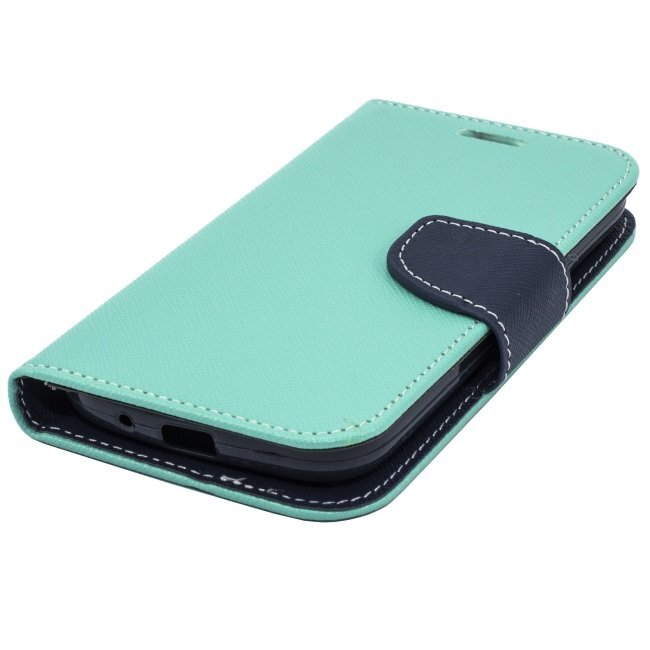 Apsauginis dėklas Telone Fancy Diary Bookstand skirtas Samsung Galaxy S3/S3 Neo (i9300/i9301), Šviesiai mėlyna/Mėlyna цена и информация | Telefono dėklai | pigu.lt