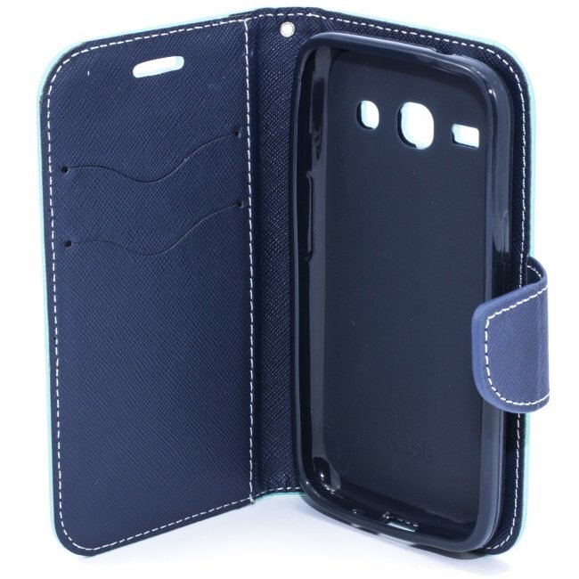 Apsauginis dėklas Telone Fancy Diary Bookstand skirtas Samsung Galaxy S3/S3 Neo (i9300/i9301), Šviesiai mėlyna/Mėlyna kaina ir informacija | Telefono dėklai | pigu.lt