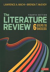 Literature Review: Six Steps to Success 4th Revised edition цена и информация | Книги по социальным наукам | pigu.lt