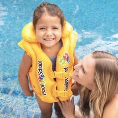 Pripučiama plaukimo liemenė vaikams Intex Pool School Deluxe kaina ir informacija | INTEX Spоrto prekės | pigu.lt