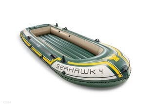 Pripučiama valtis Intex Seahawk 4, 350x144x48 cm kaina ir informacija | Valtys ir baidarės | pigu.lt