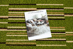 Rugsx ковровая дорожка Heat-Set Fryz Neli, зелёная, 100 см