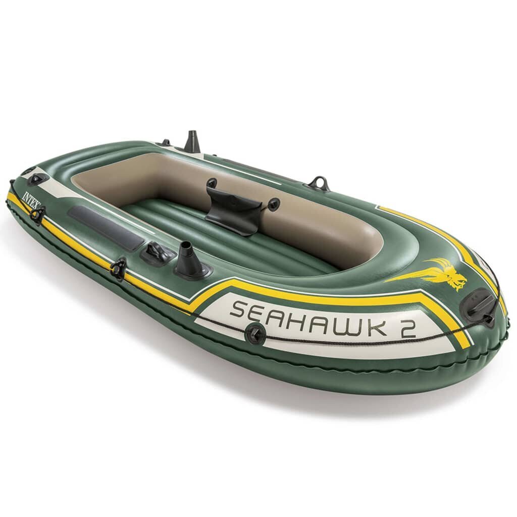 Pripučiama valtis Intex Seahawk 2, 236x114x40 cm kaina ir informacija | Valtys ir baidarės | pigu.lt