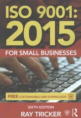 ISO 9001:2015 for Small Businesses 6th edition kaina ir informacija | Ekonomikos knygos | pigu.lt