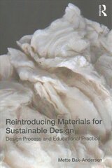 Reintroducing Materials for Sustainable Design: Design Process and Educational Practice kaina ir informacija | Knygos apie meną | pigu.lt