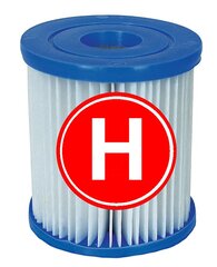 H tipo filtrai Iintex, 12 vnt. kaina ir informacija | Baseinų filtrai | pigu.lt