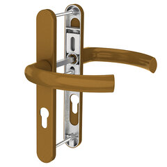 Дверная ручка Jowisz (32мм), комплект, цвет золото цена и информация | Дверные ручки | pigu.lt