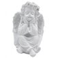 Šviečiantis, keramikinis angelas, 20x15x14 cm kaina ir informacija | Interjero detalės | pigu.lt