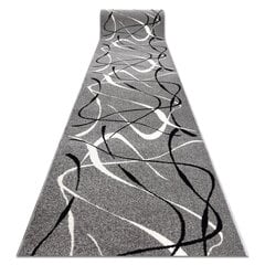 Rugsx ковровая дорожка Silver Choco, серая, 80 см цена и информация | Ковры | pigu.lt