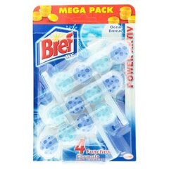 Bref Power Active Ocean muiliukas klozetui, 3x50 g kaina ir informacija | Bref Virtuvės, buities, apyvokos prekės | pigu.lt