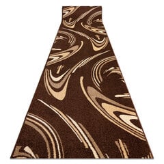 Rugsx ковровая дорожка Karmel Fryz, кофейная / коричневая, 70 см цена и информация | Ковры | pigu.lt